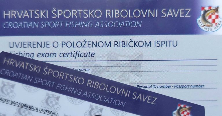 Obavijest – polaganje ribičkog ispita